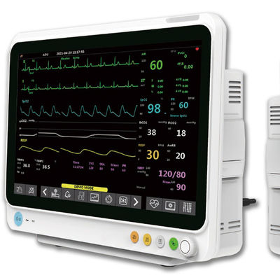 qualité  ICU 12.1 Inch Touchable LCD CE Plug-in Patient Monitor Multiparameter Bedside ICU usine