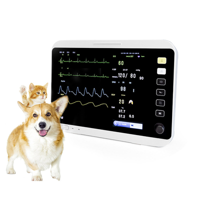 Yonker Acrylic 12.1 Inch White Multiparameter De Signos Vitales Portable Patient Monitor For Veterinarian
